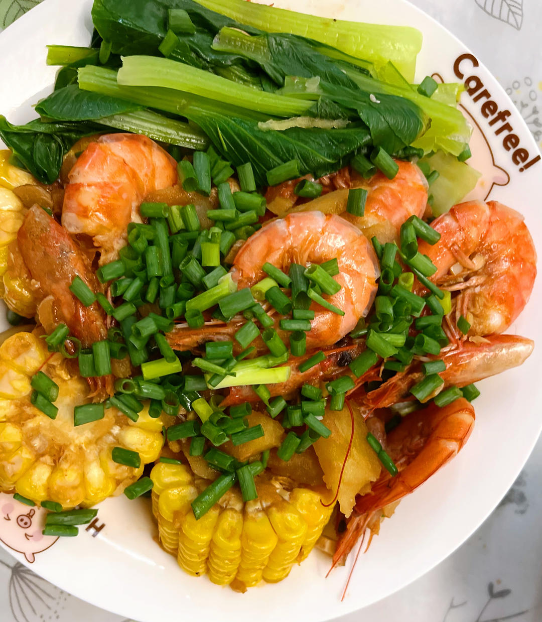 家庭版油焖大虾