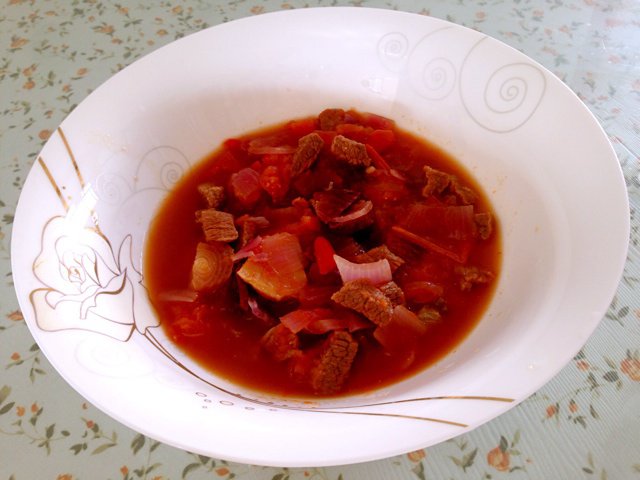 番茄牛肉