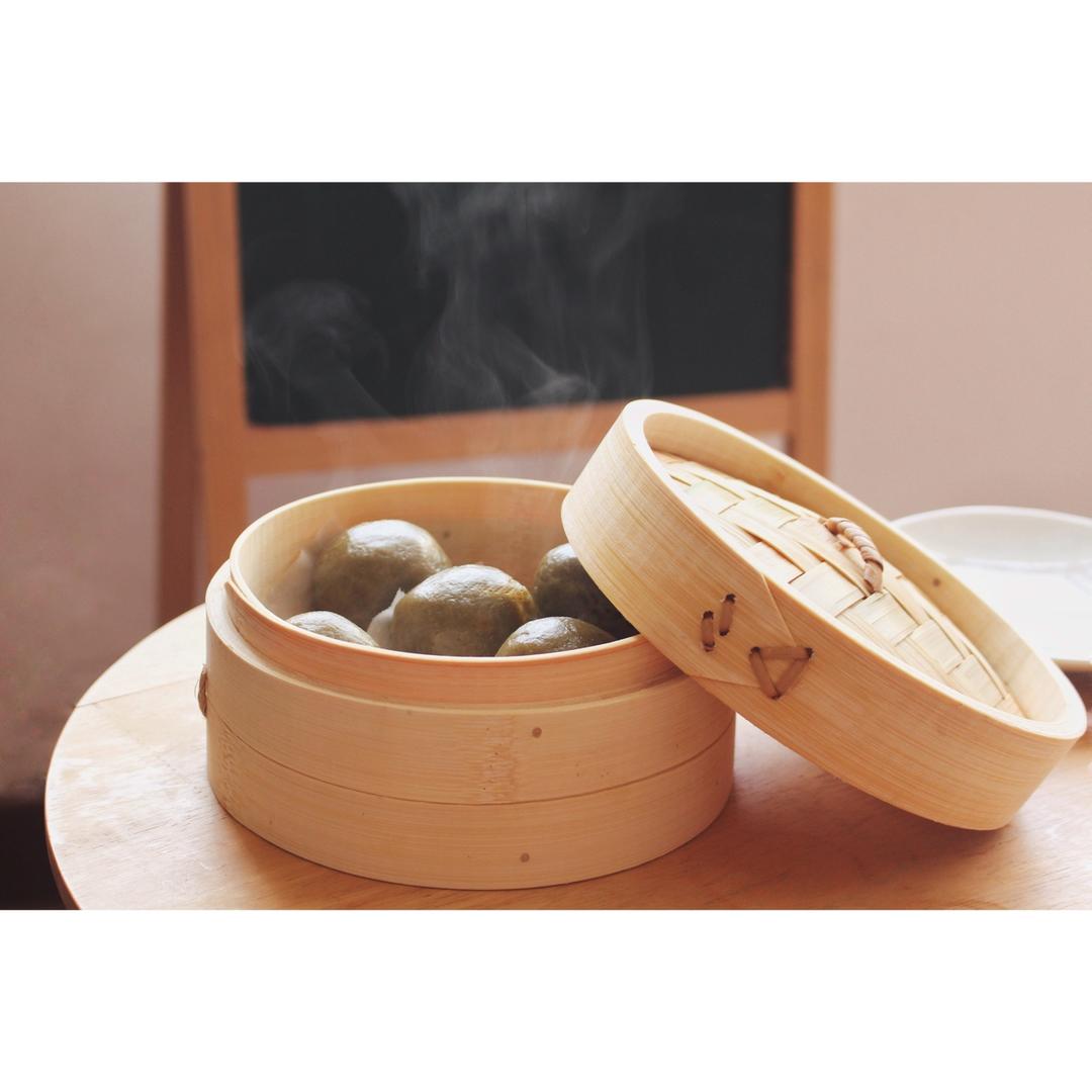 网红蛋黄肉松青团/经典红豆青团 踏青必备