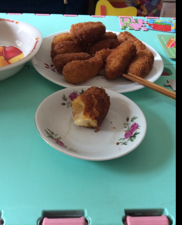 红薯糯米芝士派