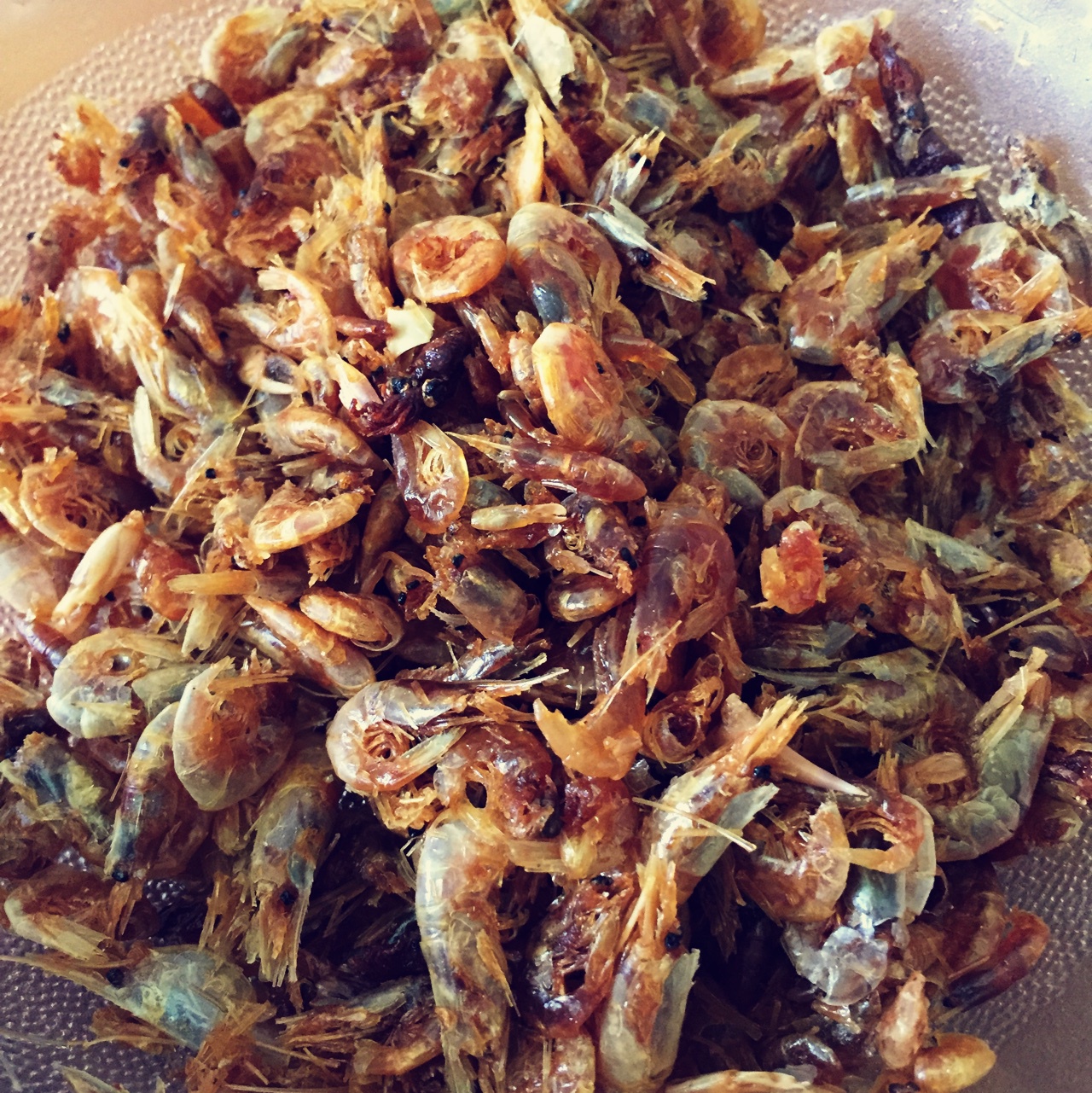 71海棠做的油炸海米