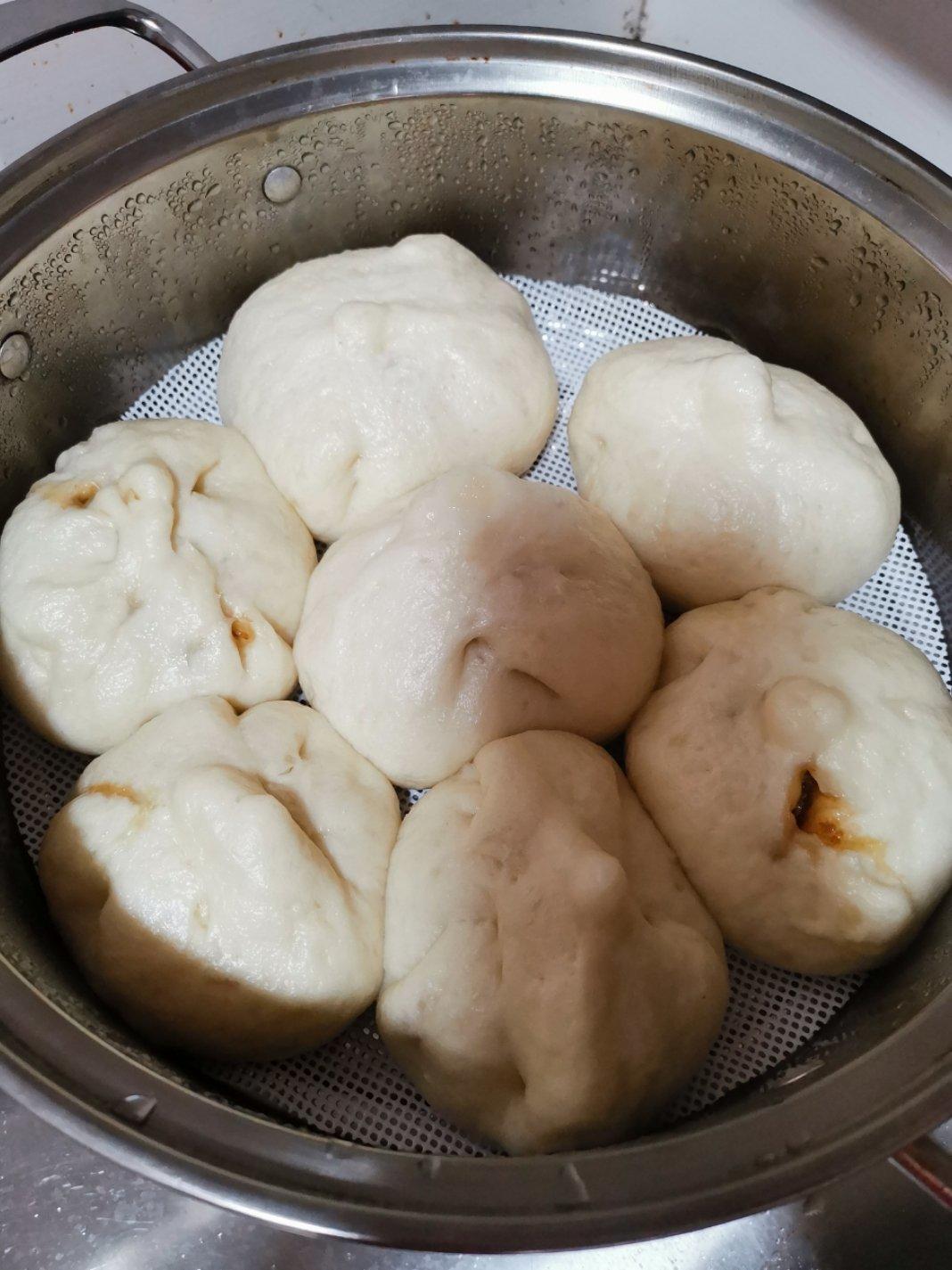 鲜肉大葱肉包（教你水打馅）