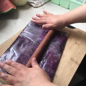 紫薯糯米糕的做法 步骤2