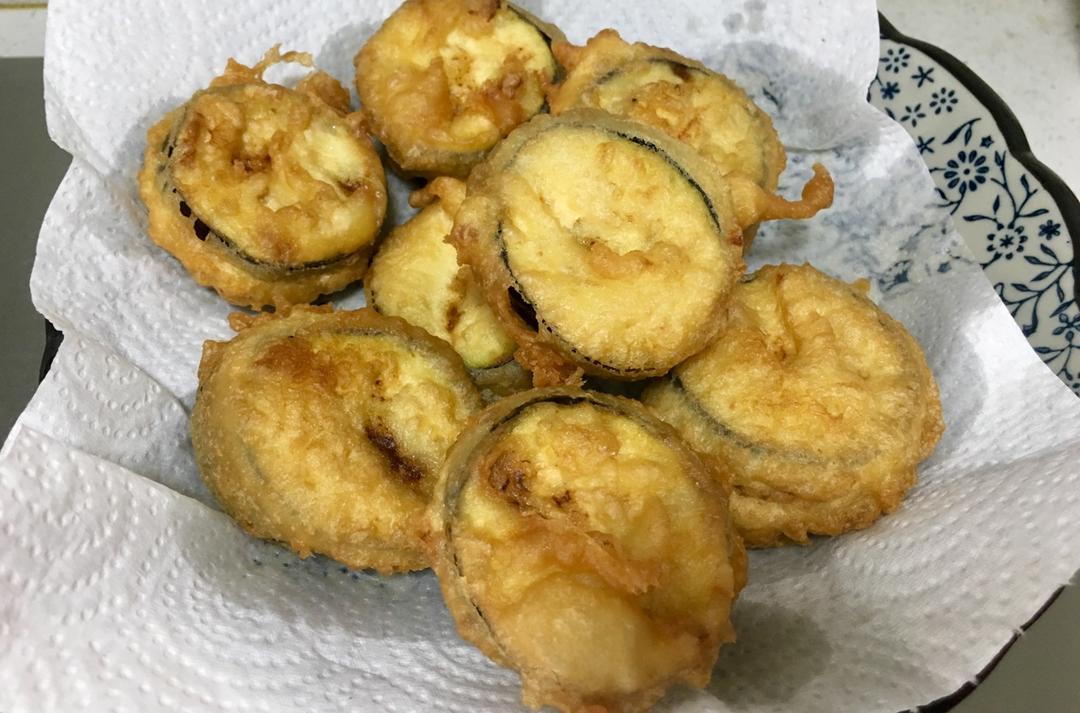 酥炸茄夹