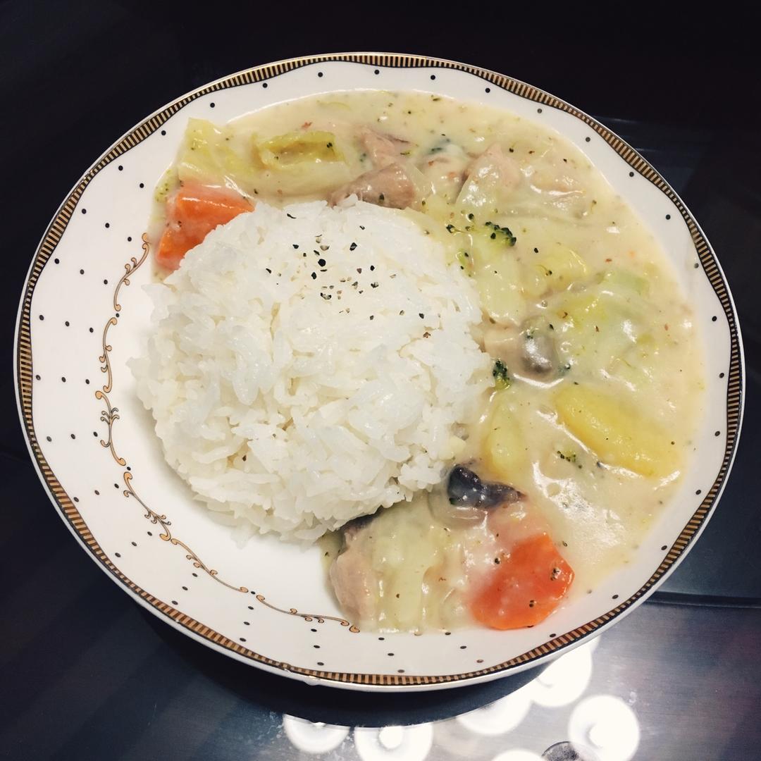奶油炖菜