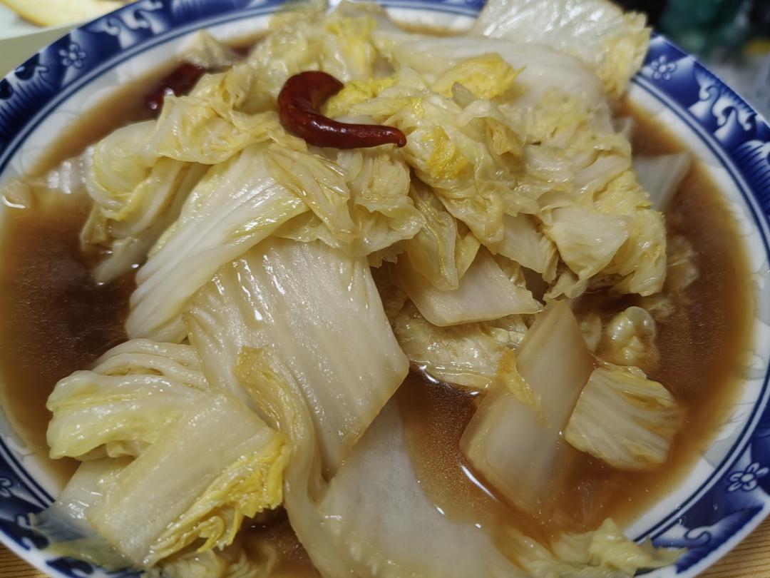 爆下饭的酸辣白菜（零难度）