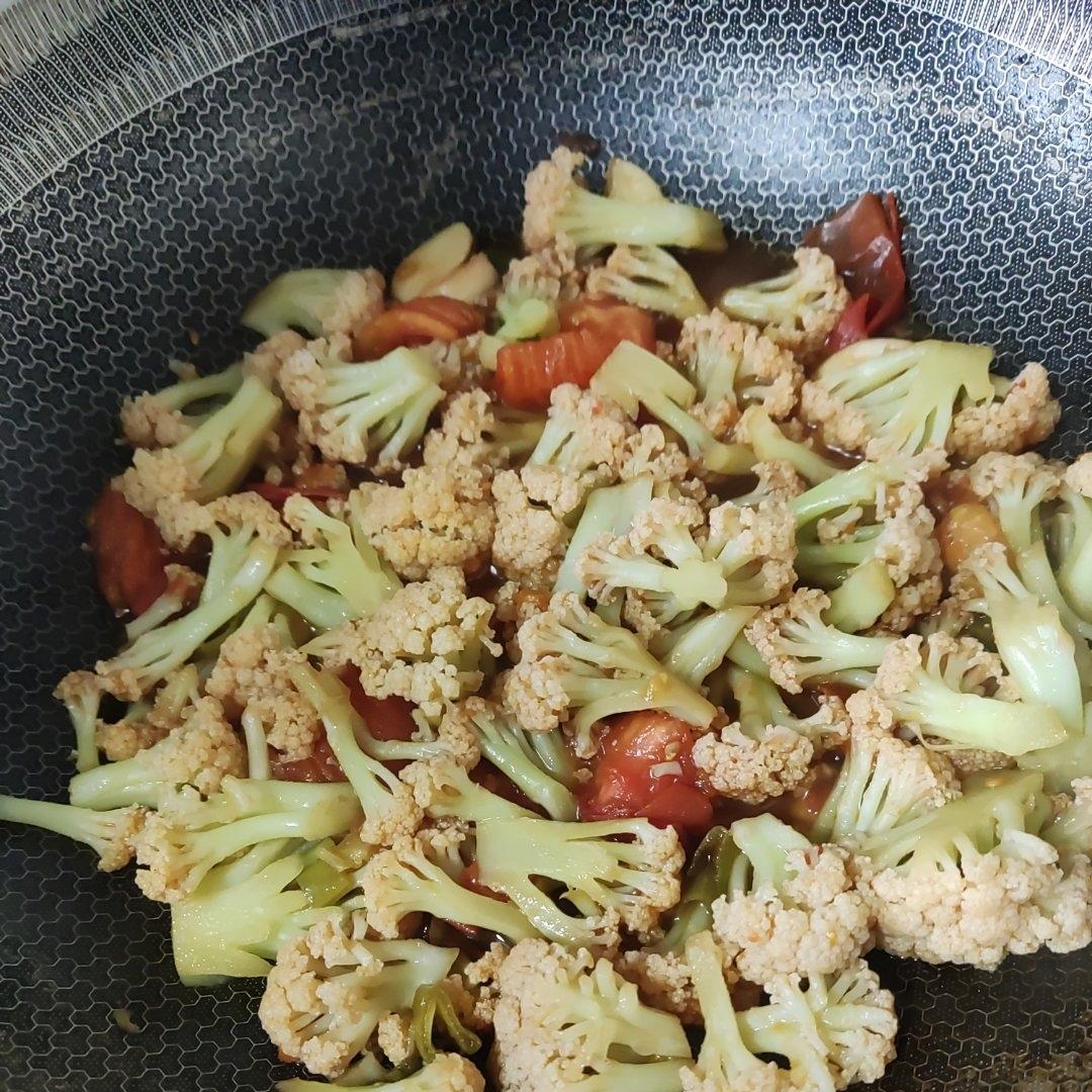 茄汁菜花(营养减脂)
