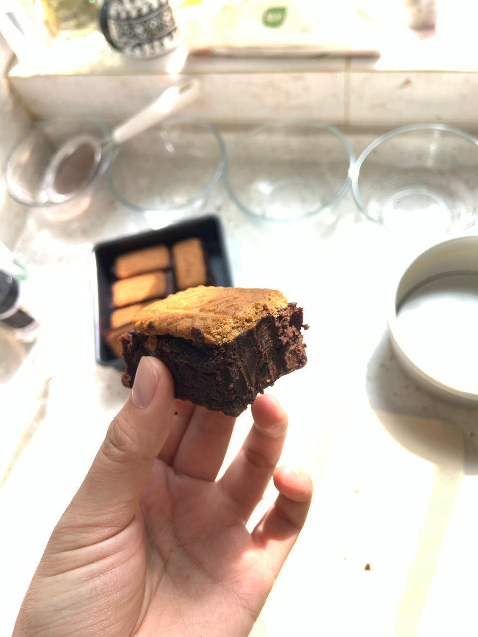 超浓厚软糖质地的布朗尼 - Fudgy Brownies (减糖版)