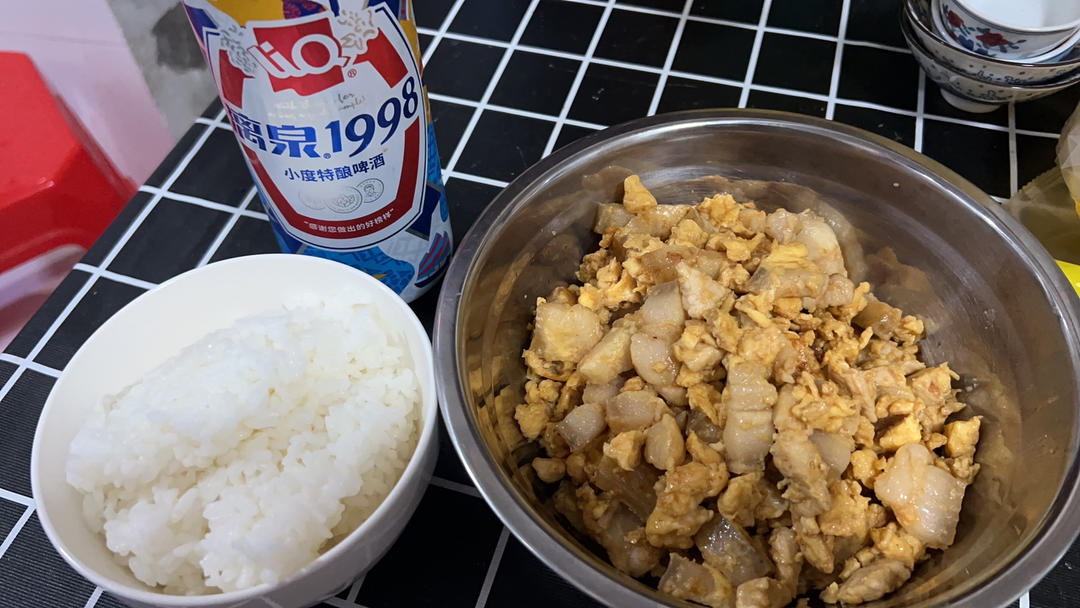 鸡蛋炒肉