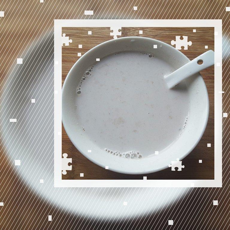 黑芝麻黑豆豆浆