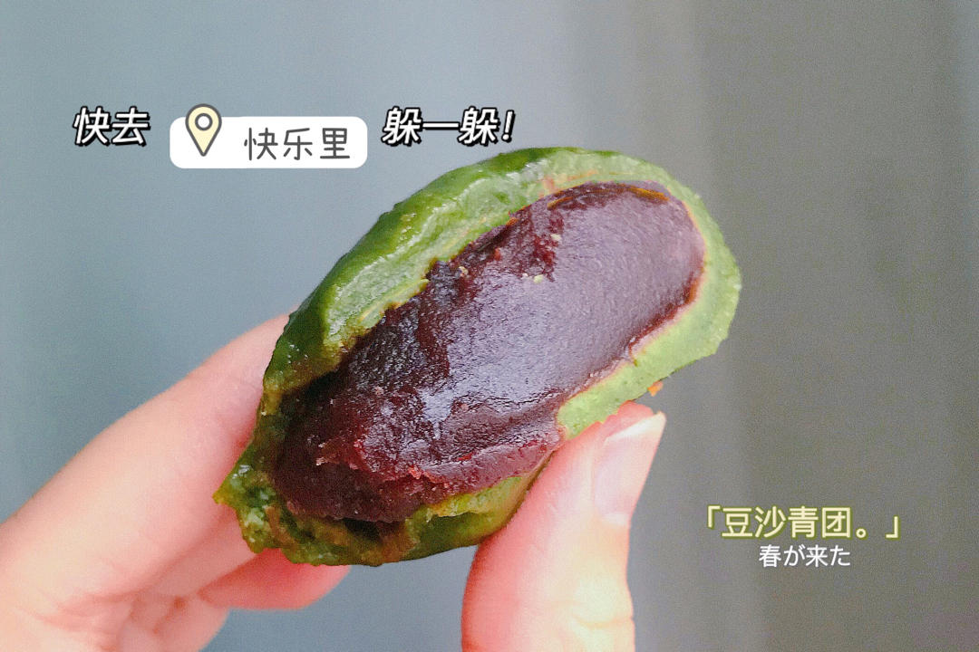 青团 | 咸蛋黄肉松馅