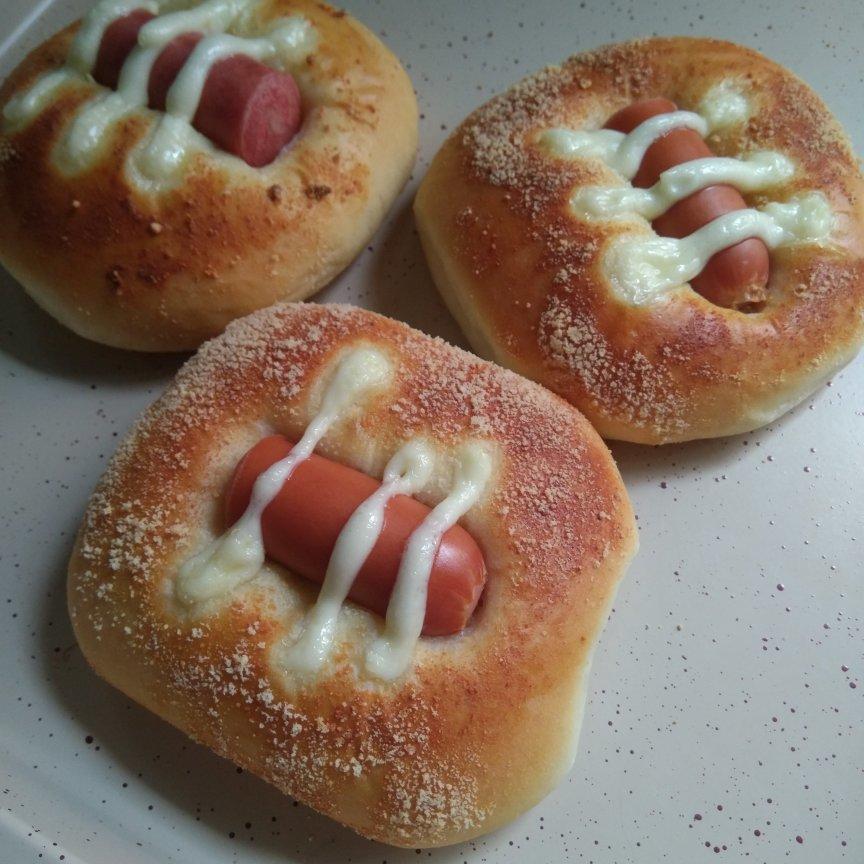 敏敏爱烘焙2019做的软萌萌芝士热狗面包75简单易做78还高颜值