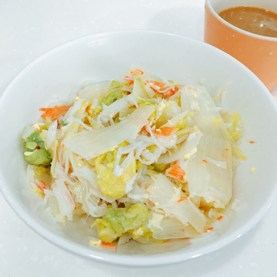 蟹棒土豆沙拉