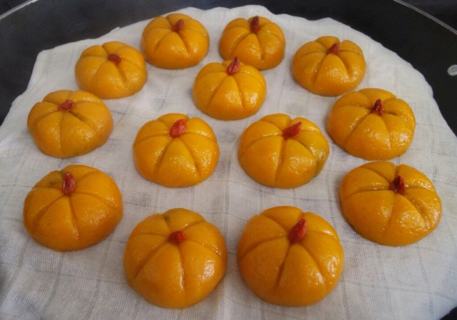 Q弹南瓜饼