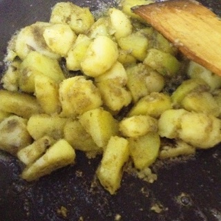 黄油香煎土豆块