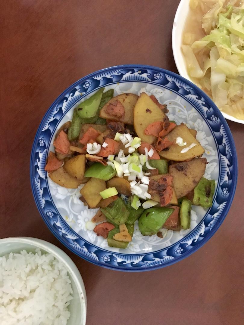 干锅土豆片