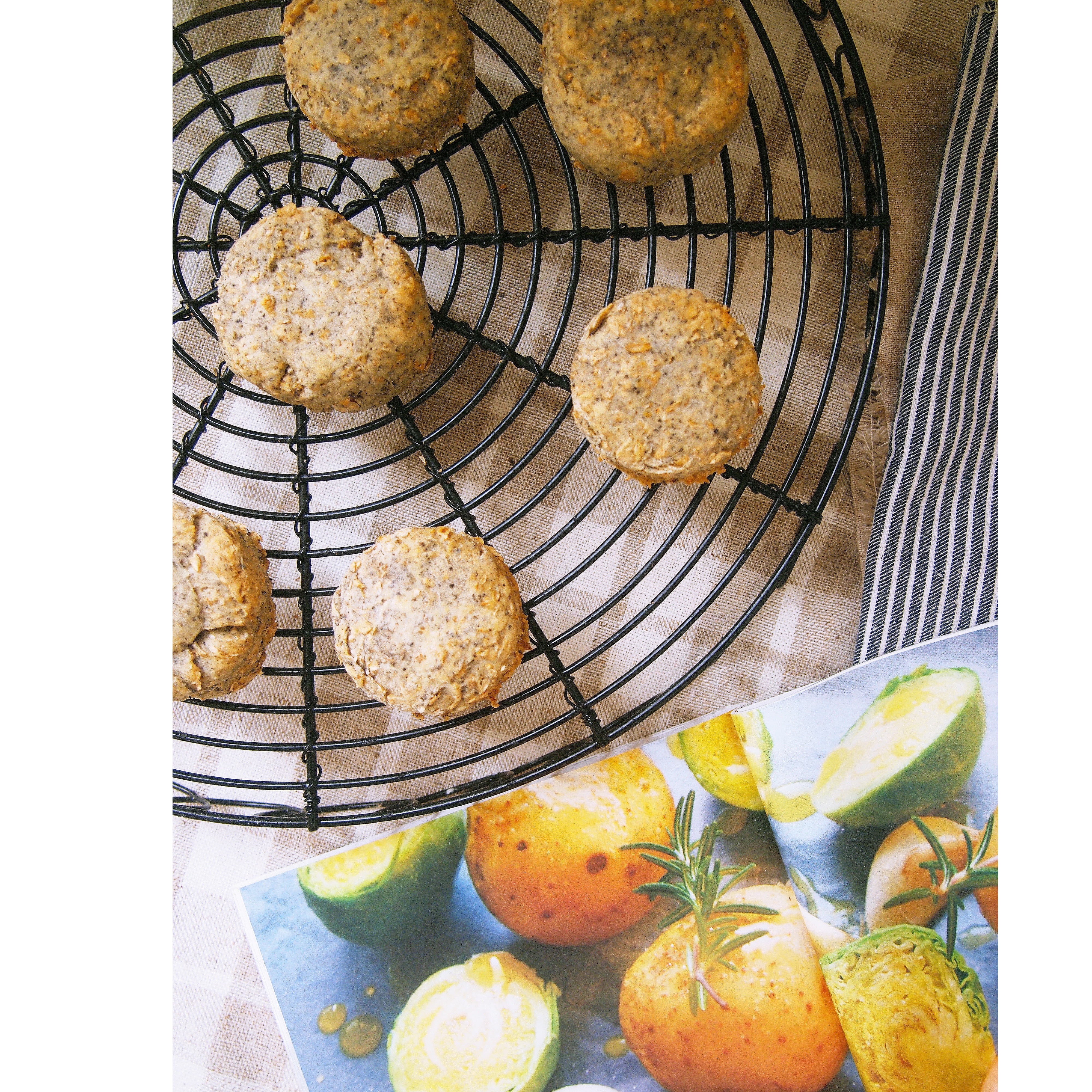 芝麻的力量-茨木老师的松脆司康