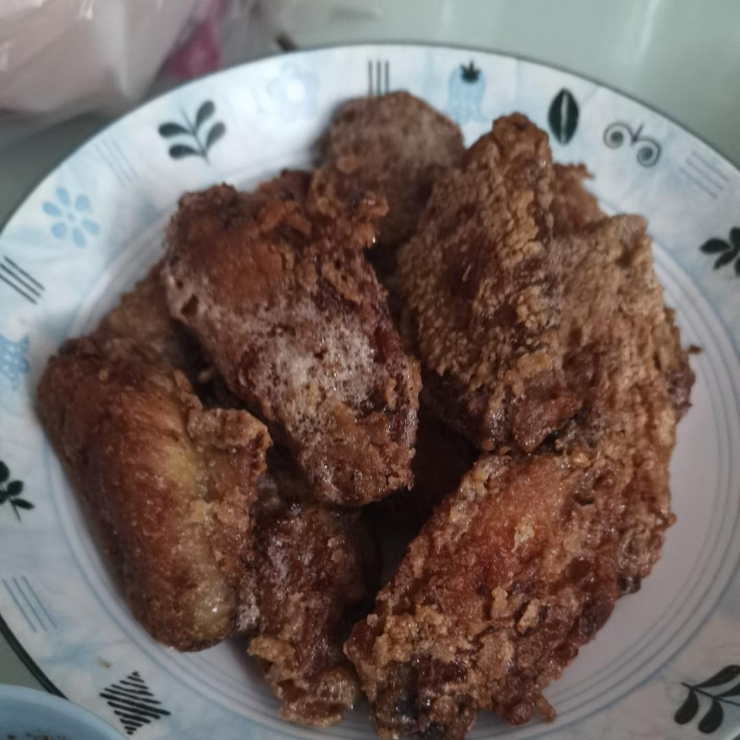 咸蛋黄焗鸡翅