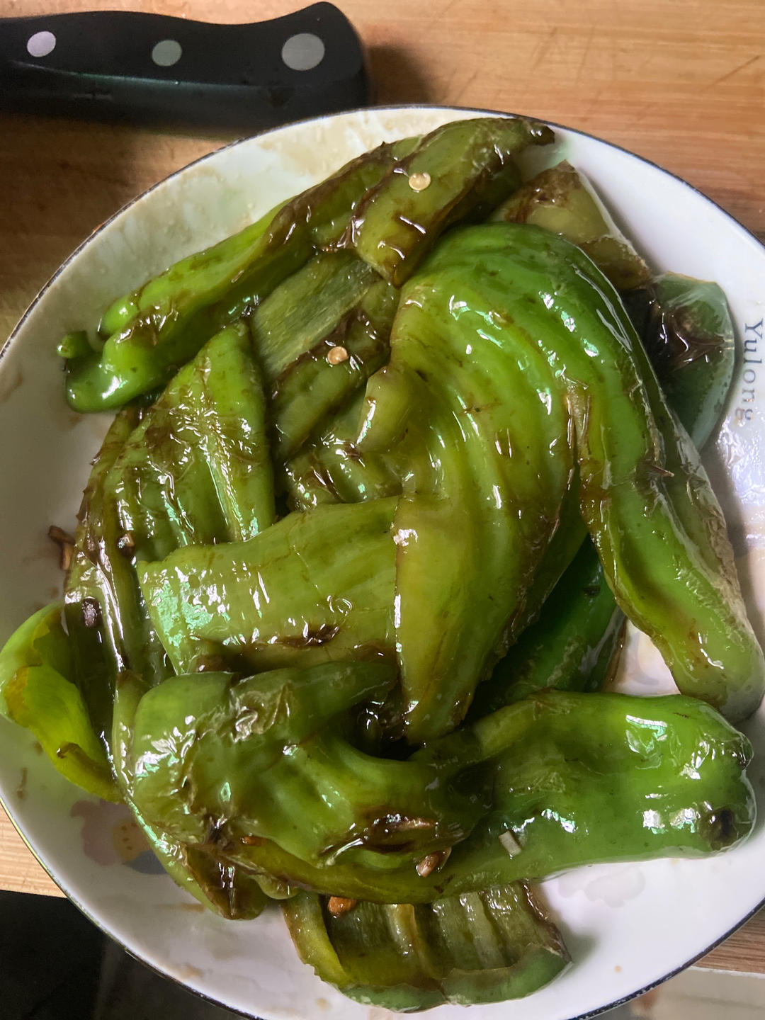 快手家常虎皮青椒