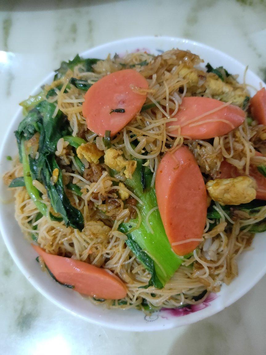 好吃停不下的炒米粉/炒粉干