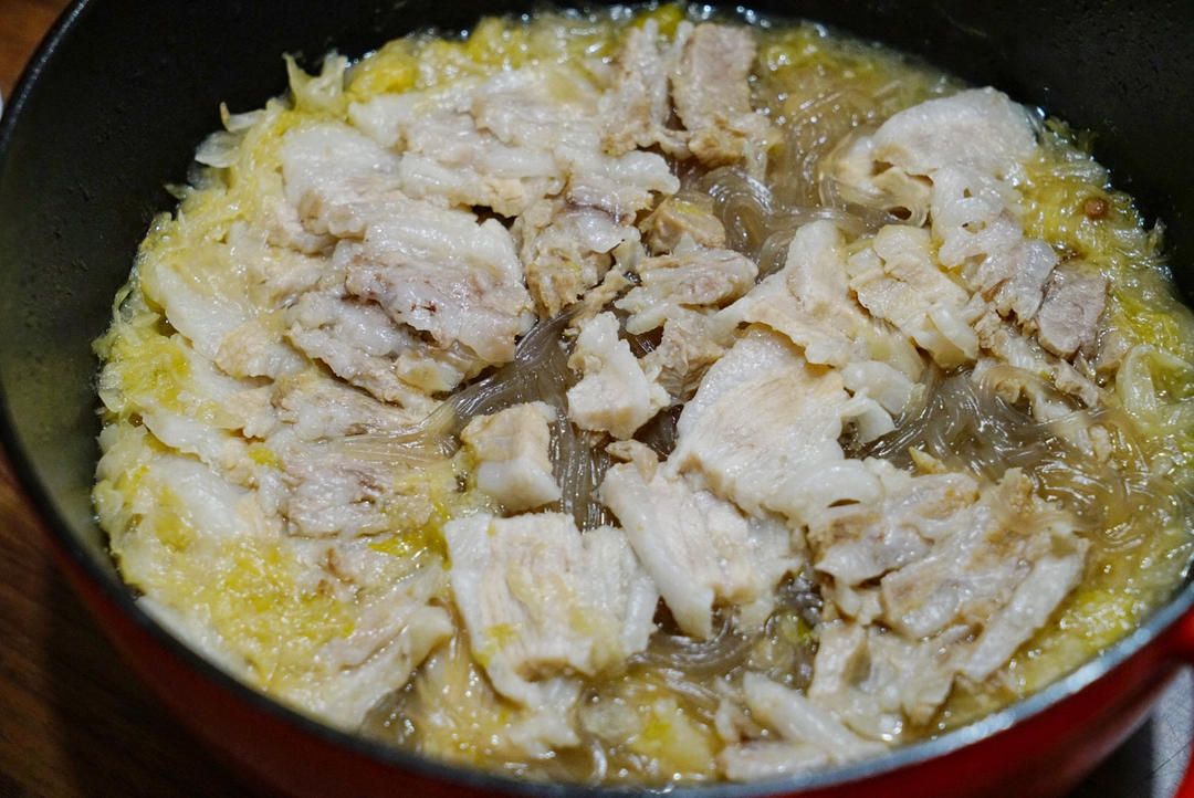 酸菜白肉炖粉条