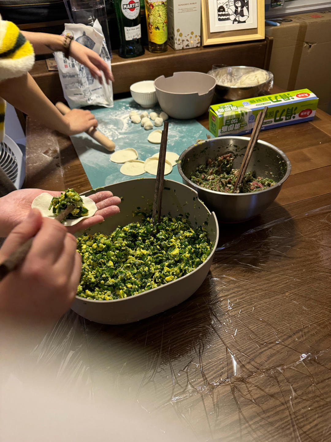 茴香馅饺子