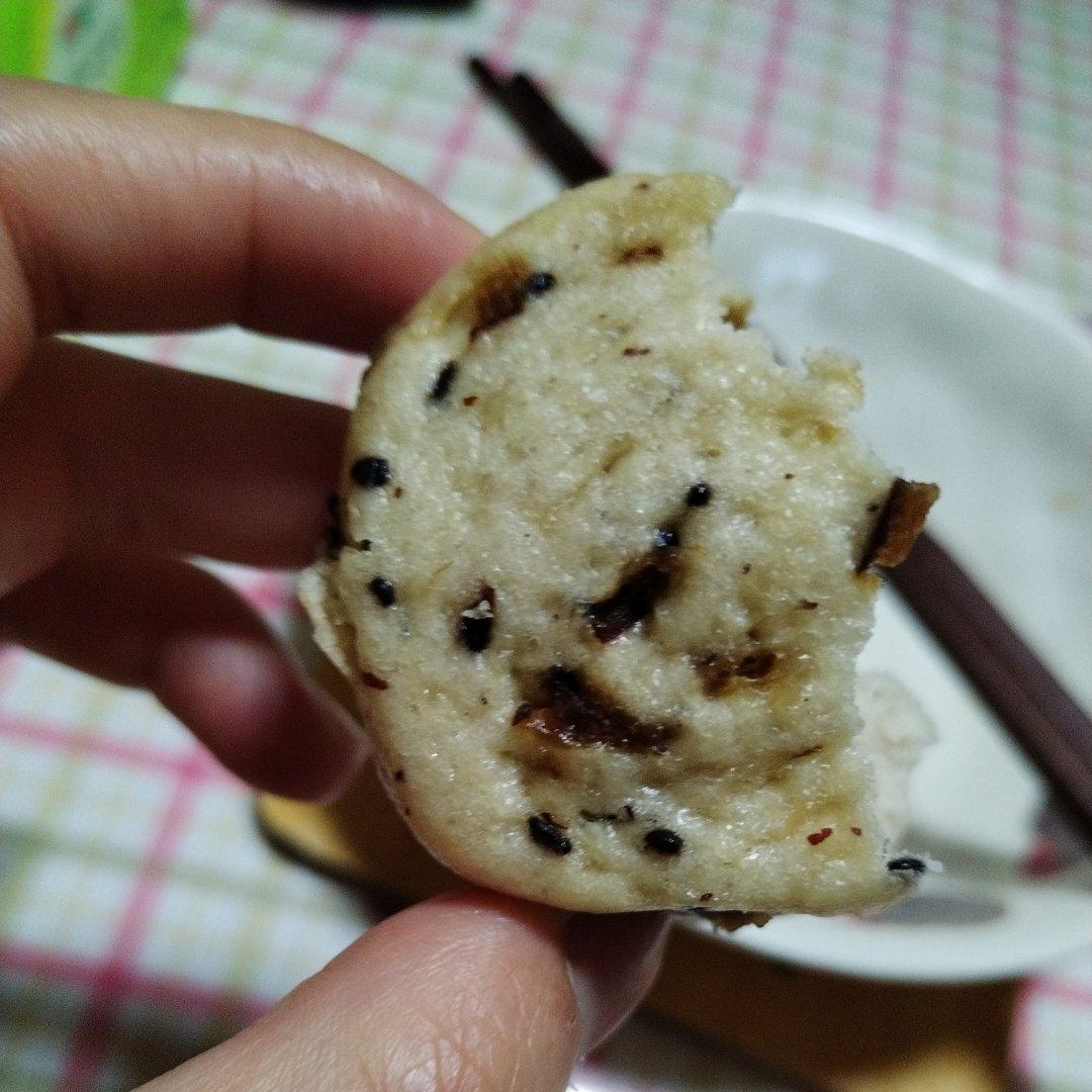 山药红枣黑芝麻馒头