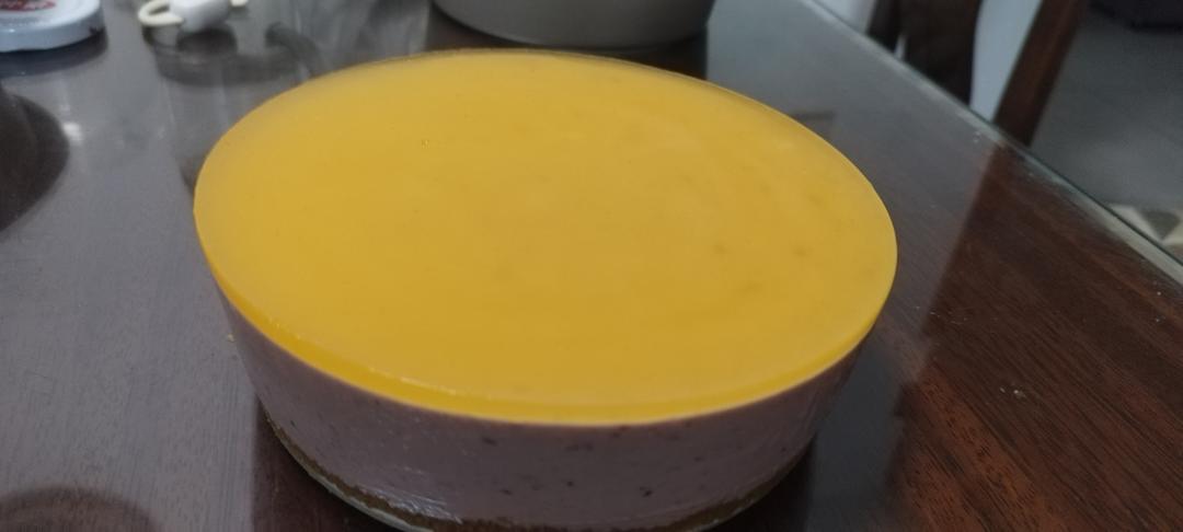 比冰淇淋还好吃❗️入口即化的蓝莓酸奶慕斯