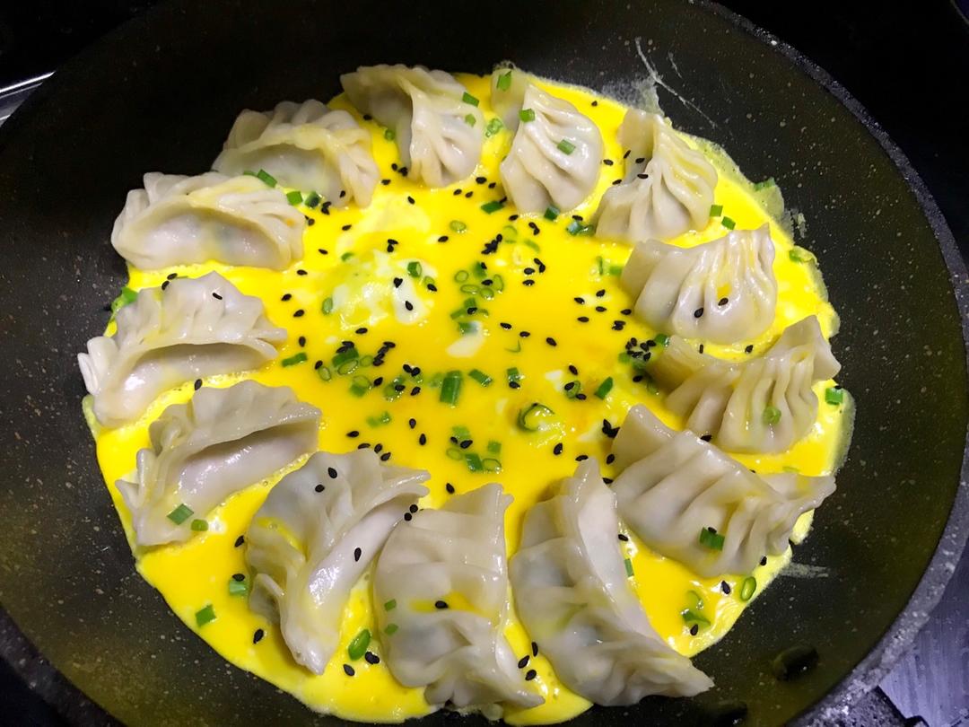 懒人快手抱蛋煎饺