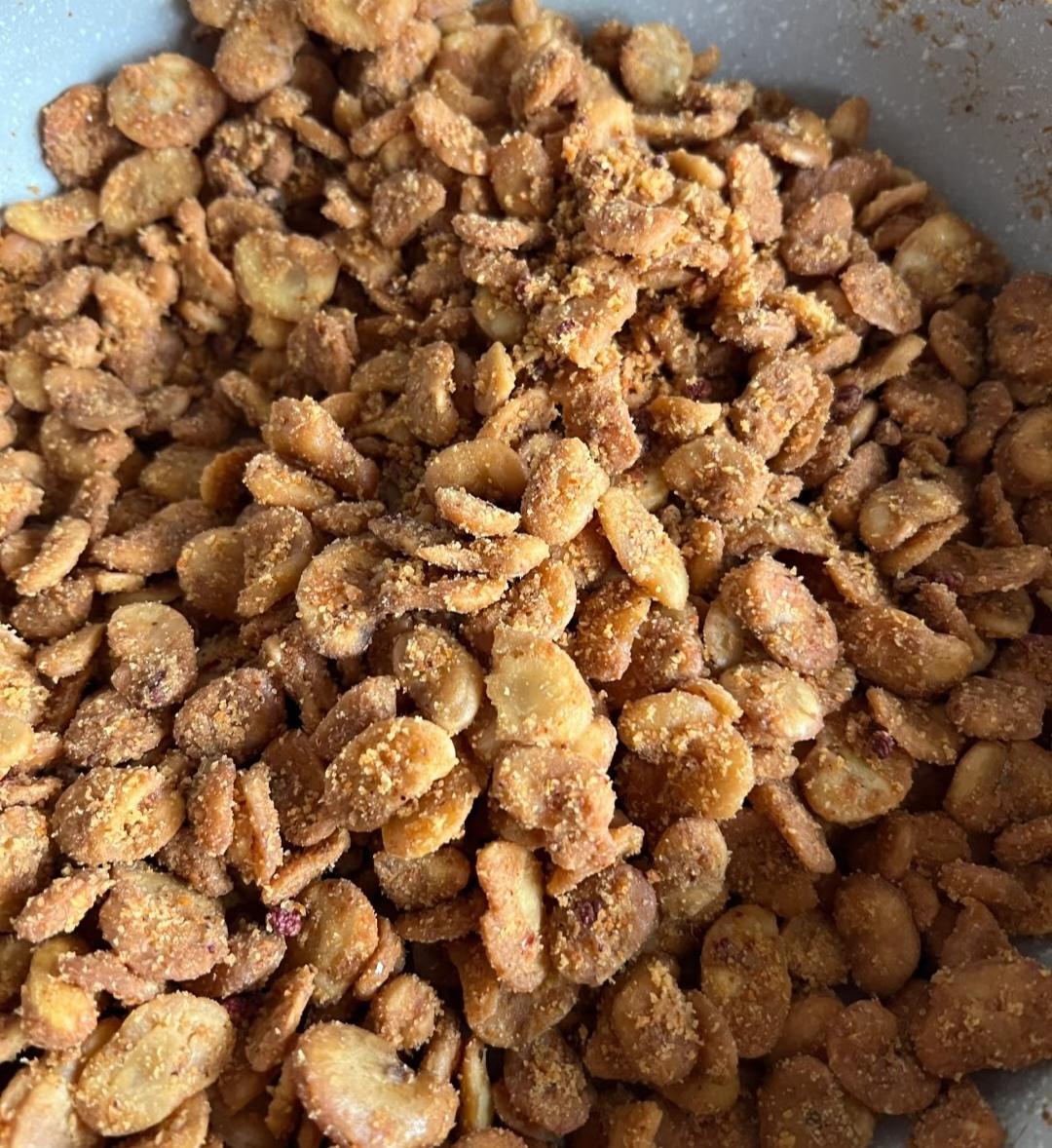 怪味胡豆受潮复烤