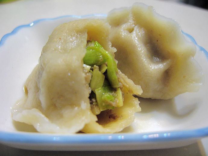 韭菜猪肉水饺