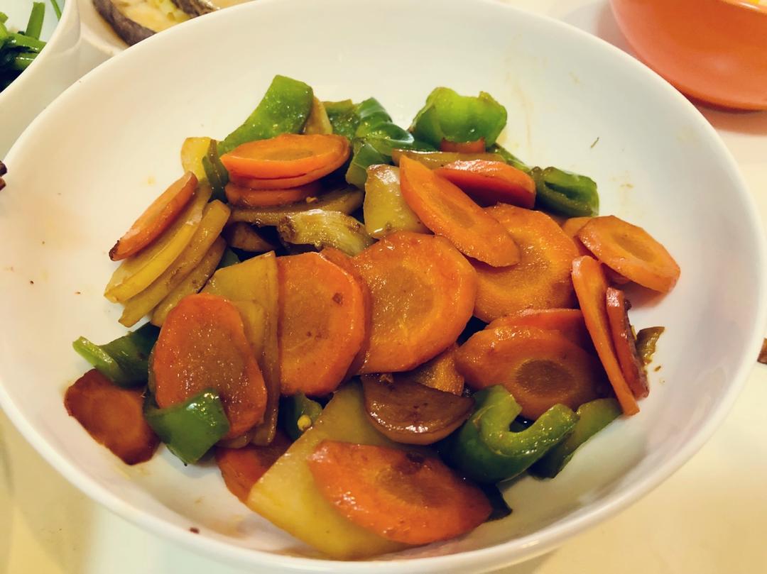 青椒土豆片（一夫食堂版）