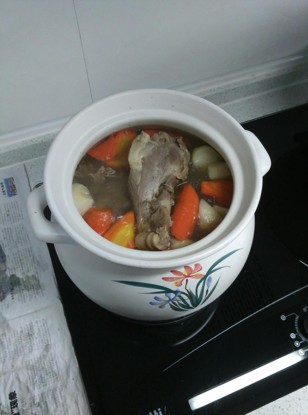 清炖羊肉之砂锅版