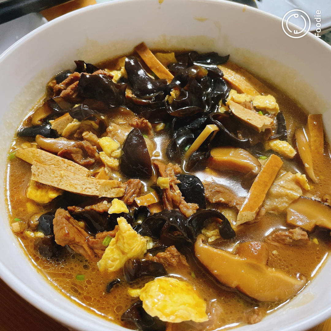 正宗天津卫海鲜打卤面