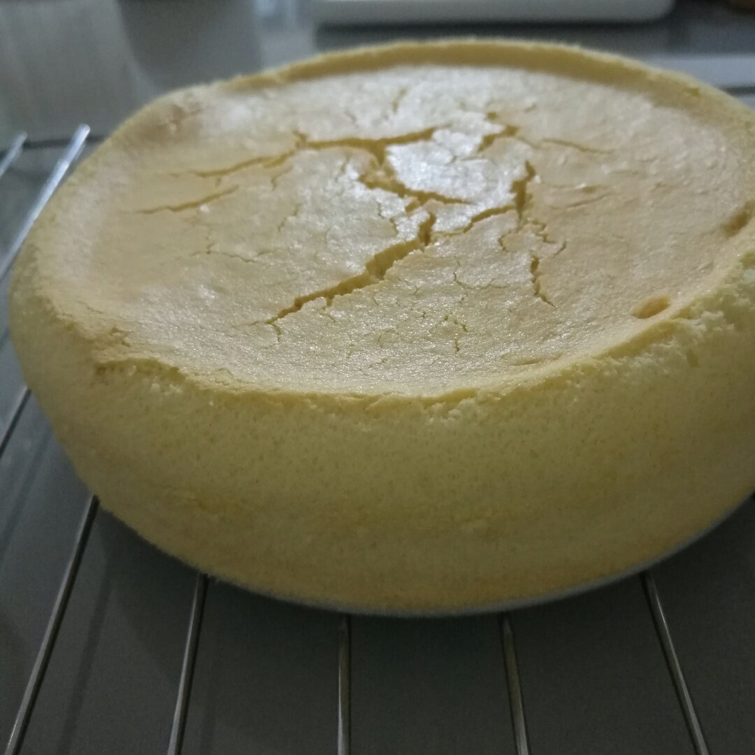 6寸原味戚风蛋糕