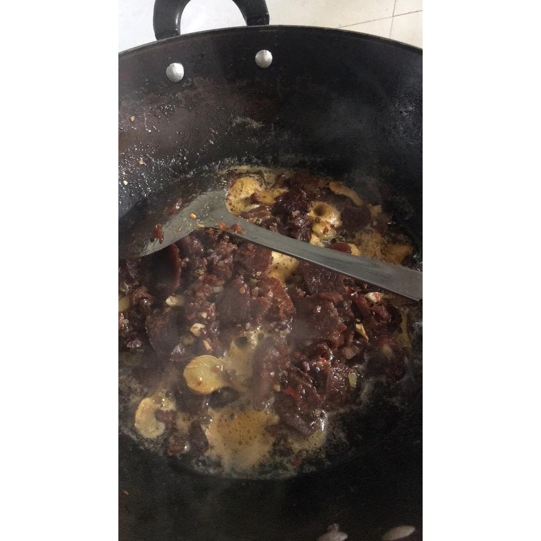麻辣牛肉，拌粉必备