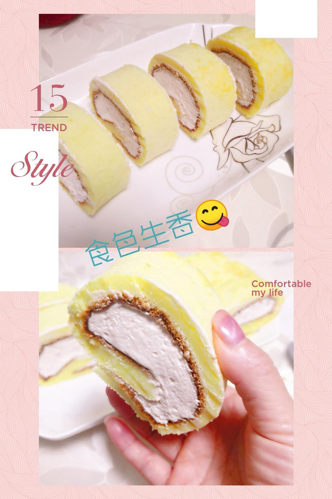 《Tinrry下午茶》教你做基础原味蛋糕卷