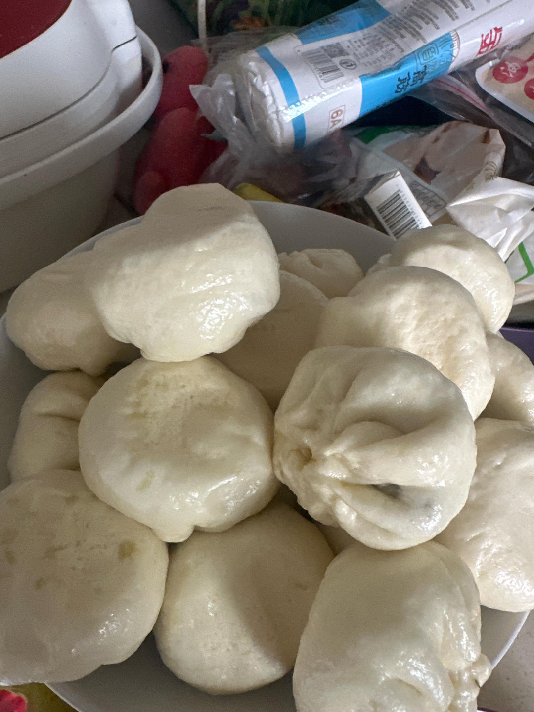 蒸包子酵母发面包子（零失败）