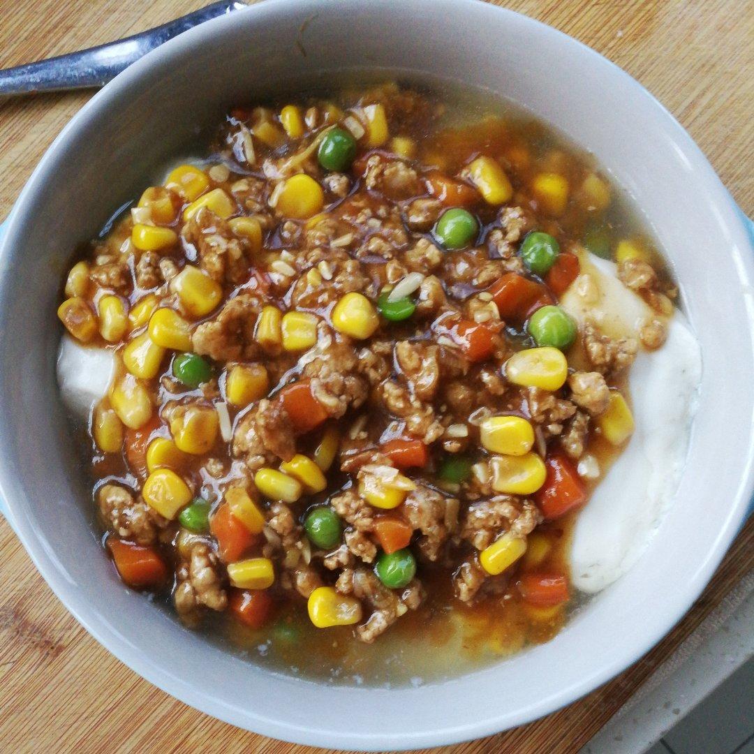 抖音鸡蛋蒸豆腐