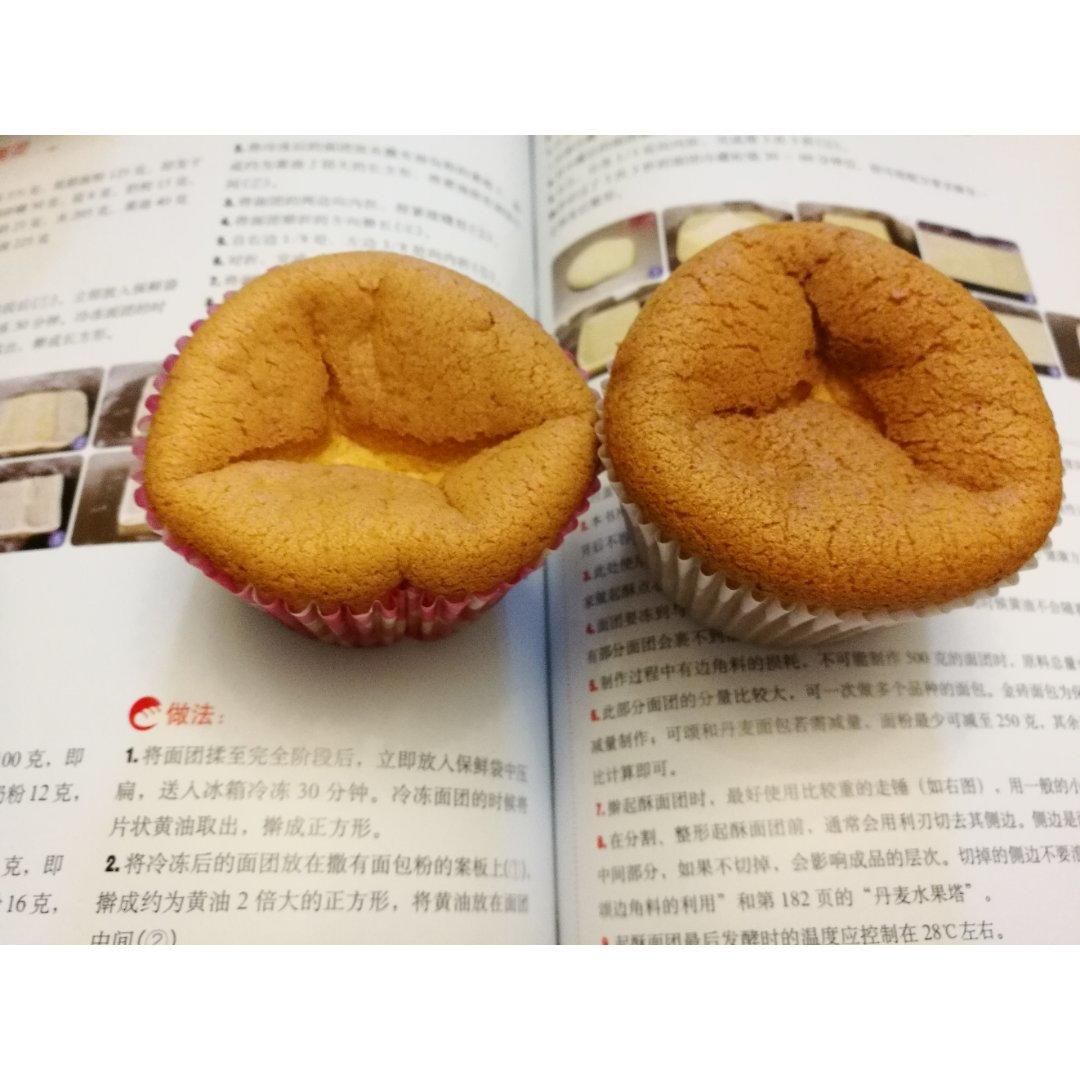 软绵绵戚风纸杯蛋糕