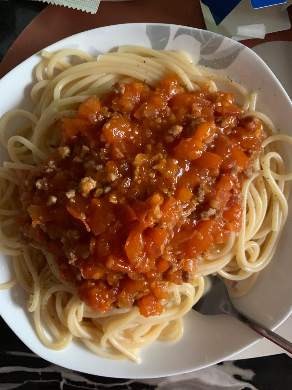 番茄肉酱意面