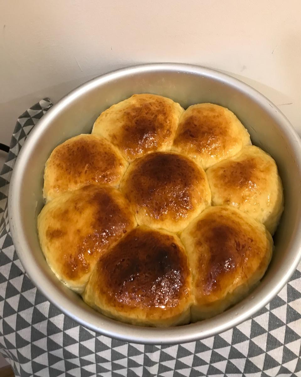 超软的牛奶小餐包