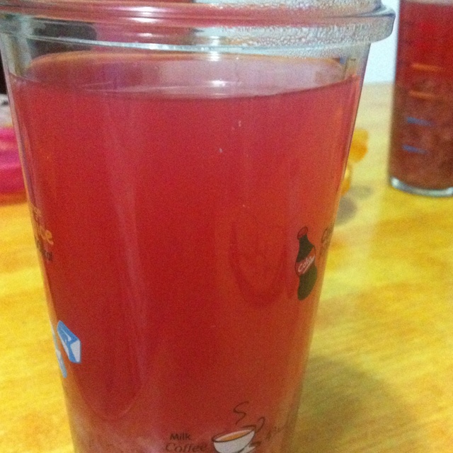 酸酸甜甜杨梅汁