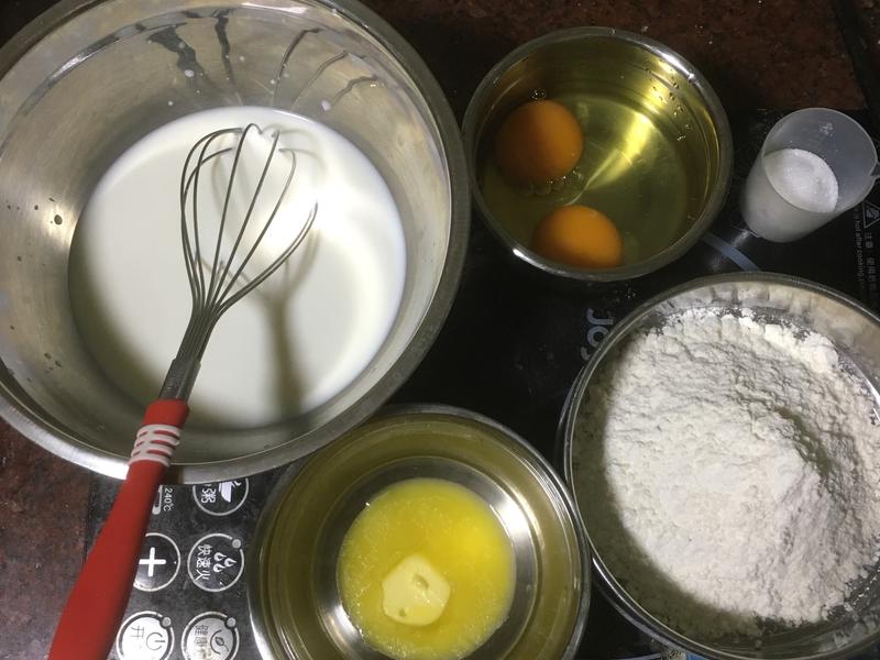 纯奶手撕吐司的做法 步骤1