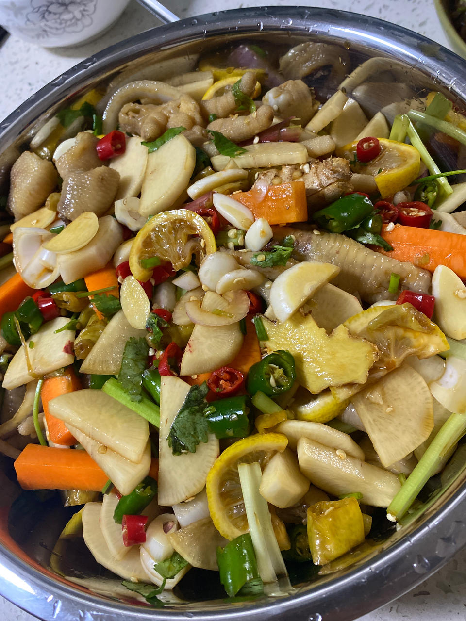 柠檬🍋泡椒凤爪