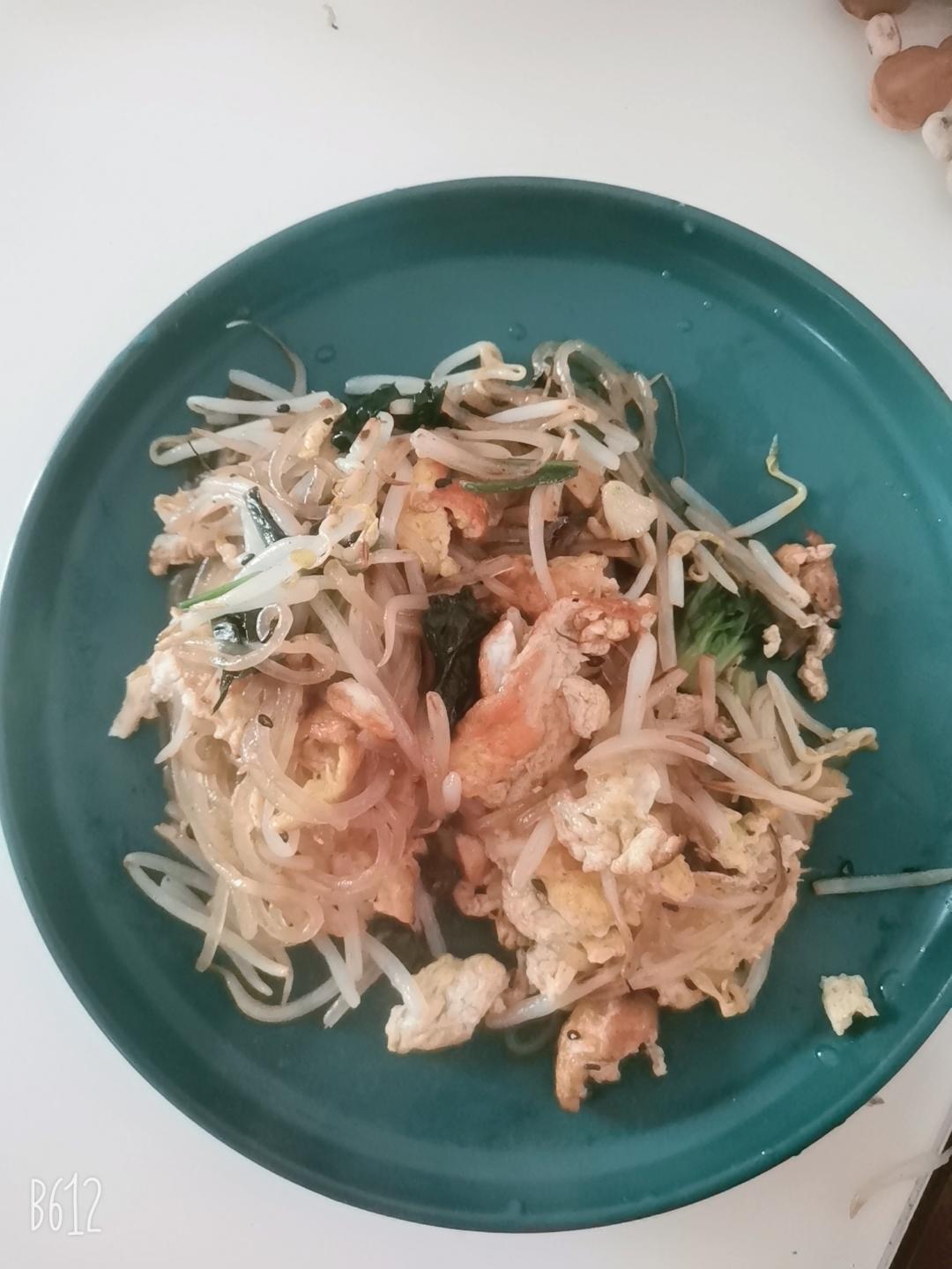 豆芽炒粉条