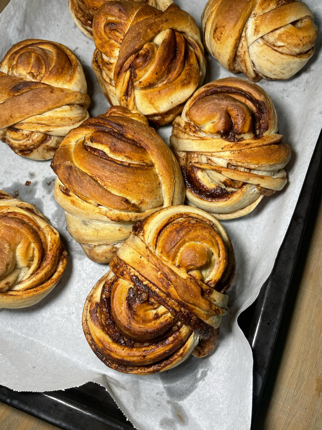 好吃但没罪恶感的法式肉桂卷(cinnamon buns)