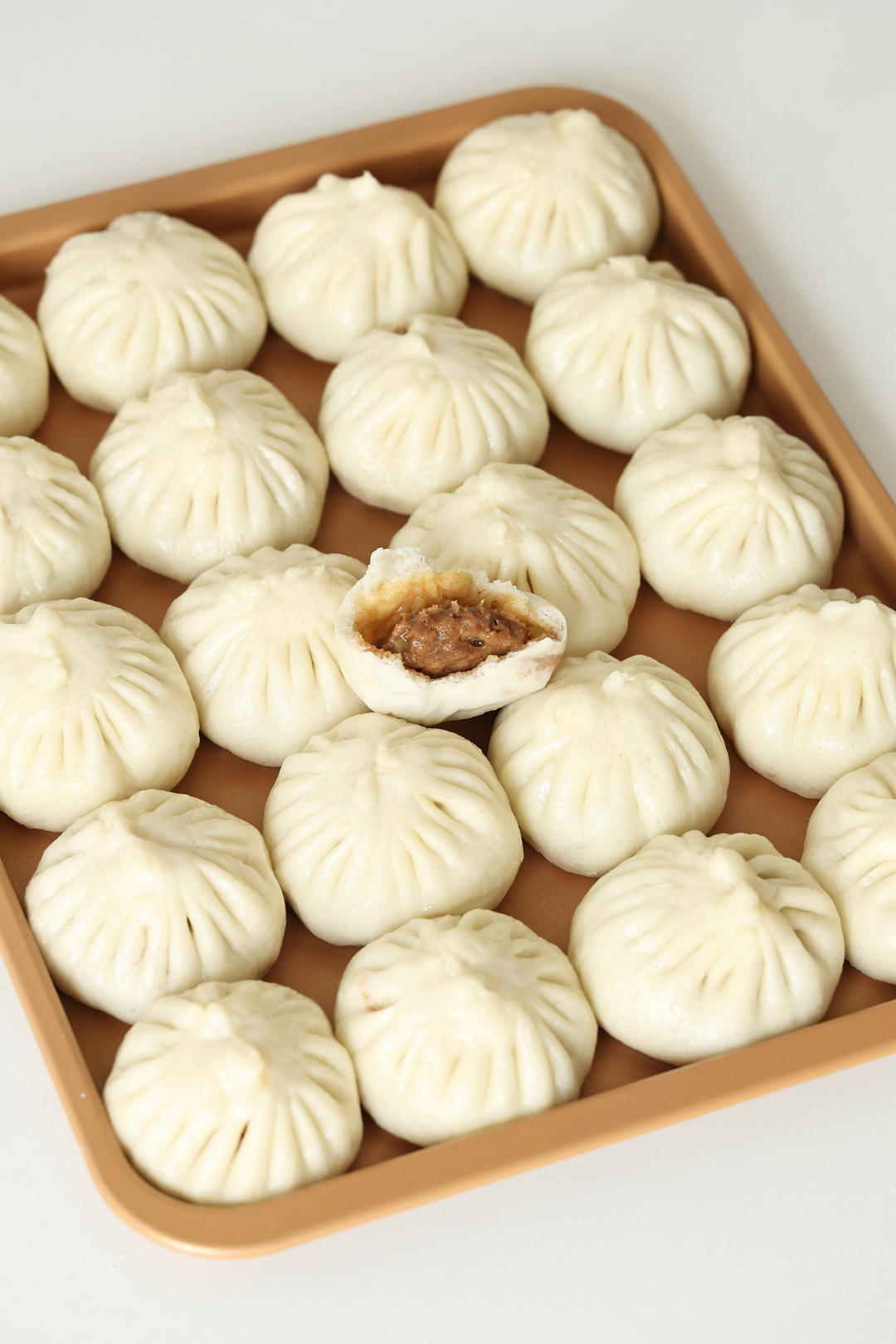 猪肉大葱包子馅｜天津水馅包子家庭版