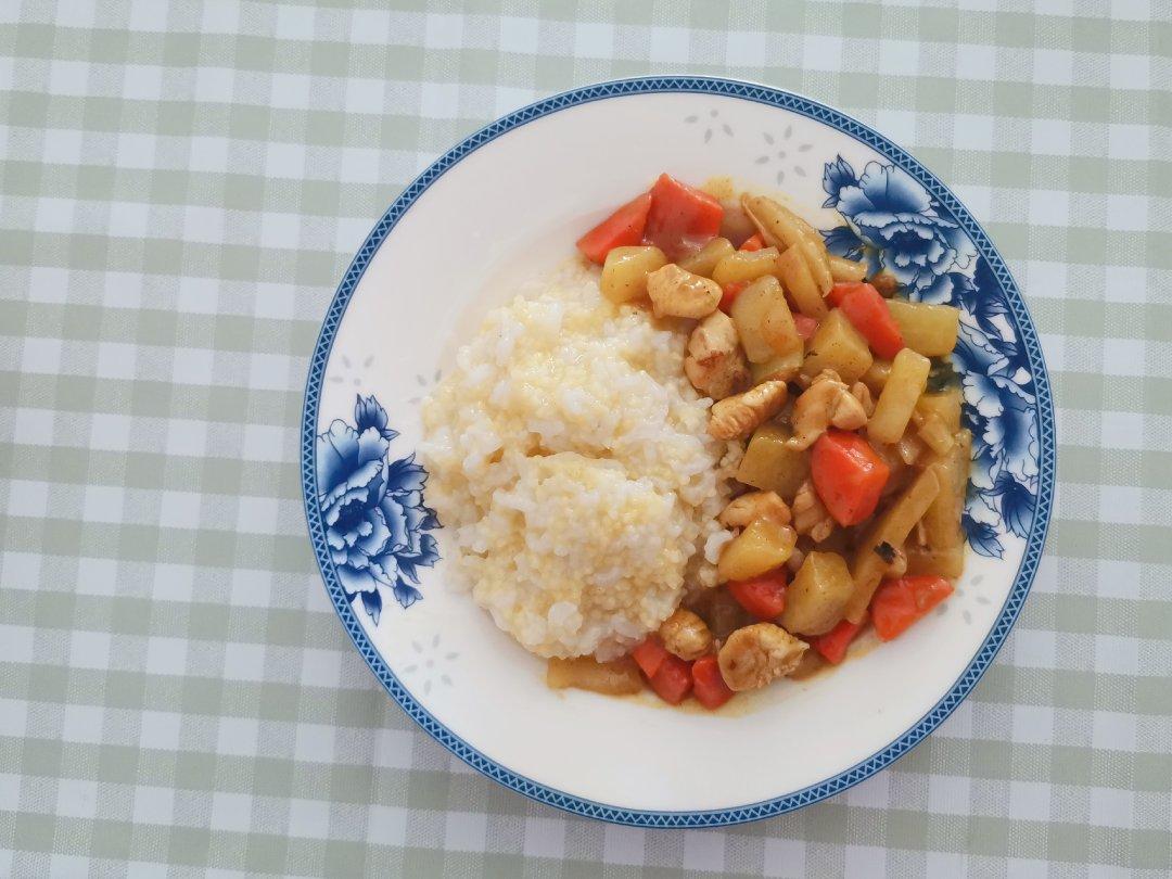 咖喱鸡肉饭
