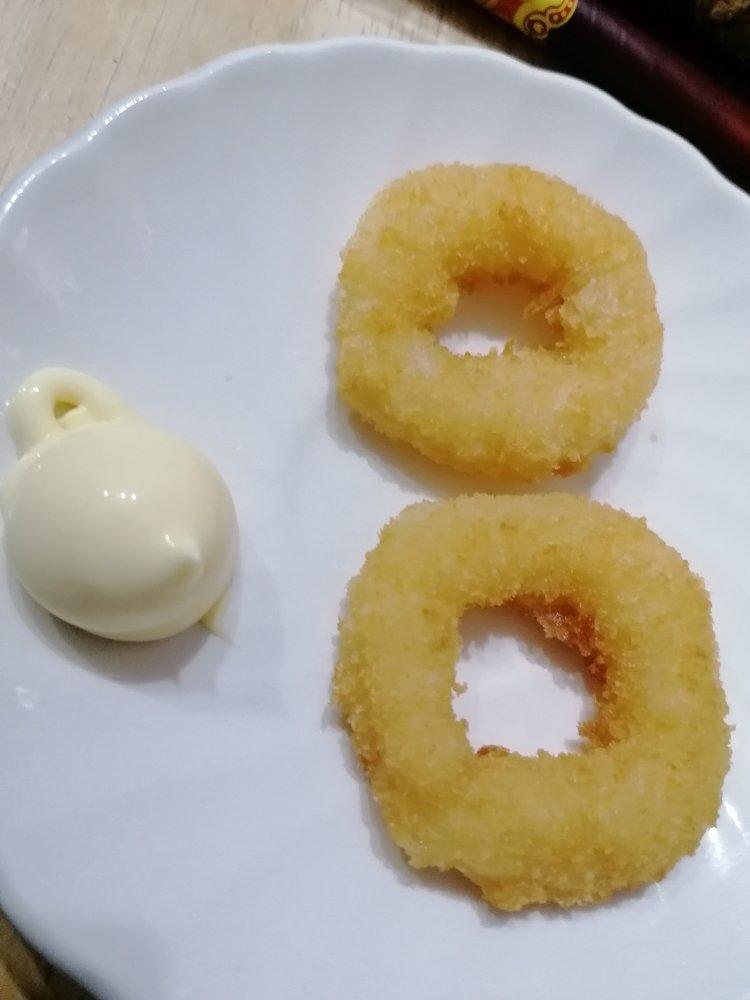 超简单的小吃【椒盐酥炸鱿鱼圈】
